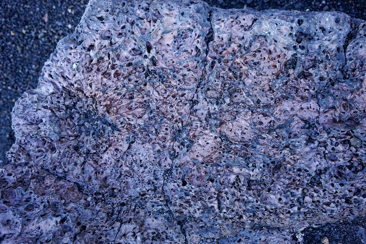 geschmolzen, verbogen, entspannt