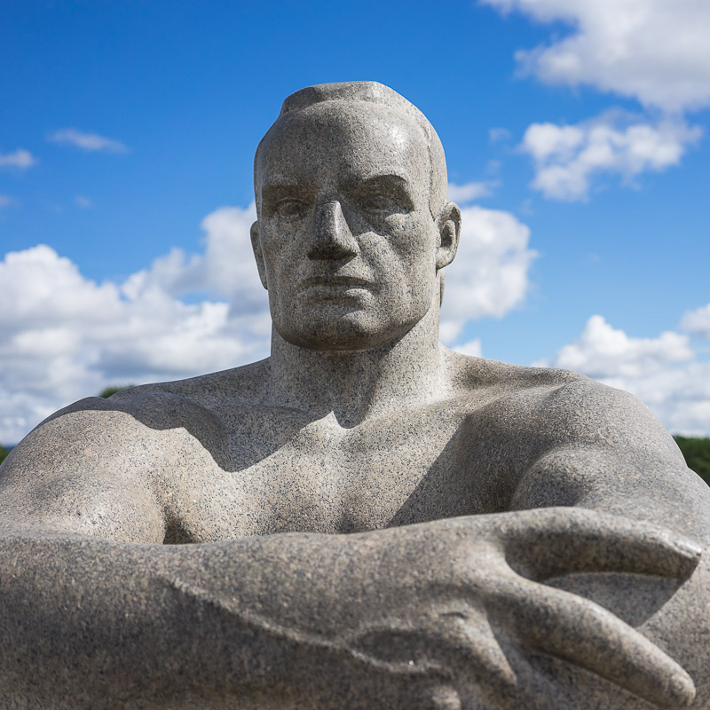Unerschüttertheit, 
Vigeland Park