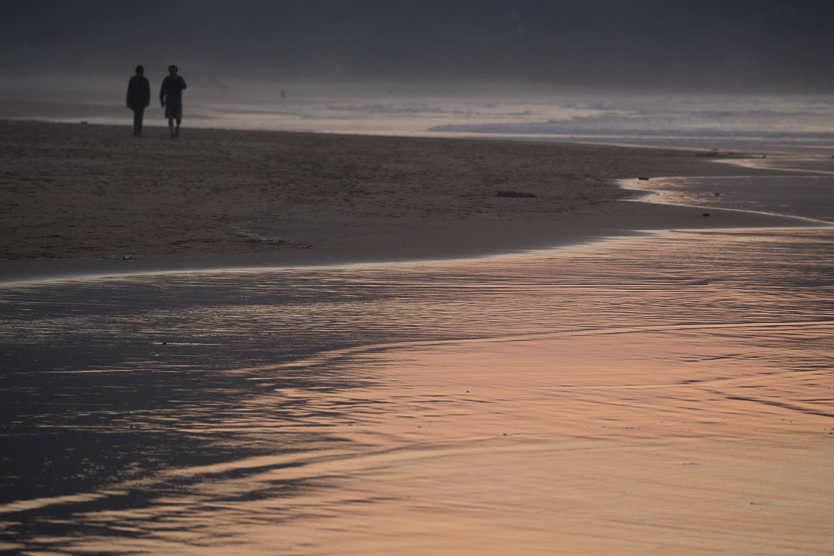 neugierig auf den Horizont